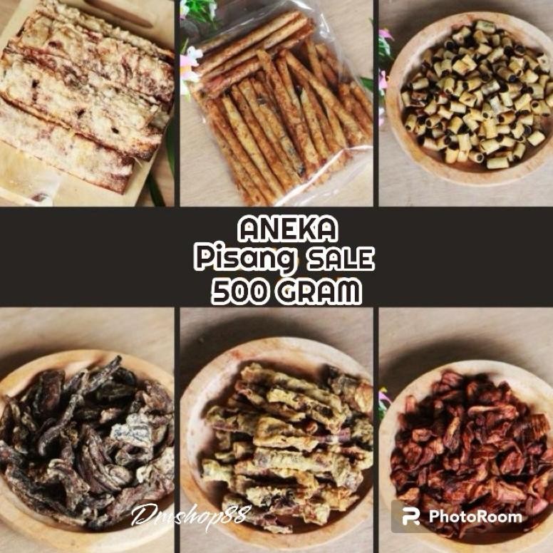 

ANEKA SNACK PISANG SALE /PISANG COKLAT/ KERIPIK PISANG OVEN 500 GR