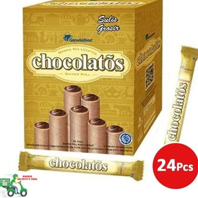 

Hits 2025 !!! Gery Wafer Chocolatos Grande Coklat Dapat 4 Box - Camilan - Wafer