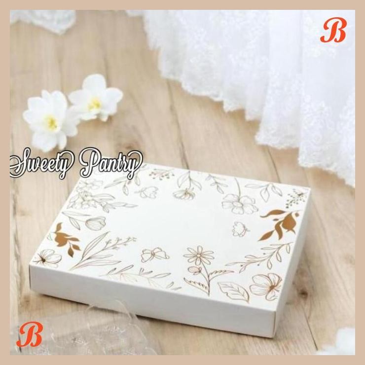 

| NS | SB HOLES FLORAL - BOX KOTAK PACKAGING DUS SEKAT MIKA KUE NASTAR