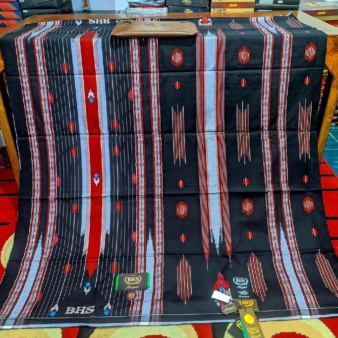 SARUNG BHS ROYAL STA SCA GRADE GOLD JAHIT TENGAH SARUNG BHS MURAH Songket