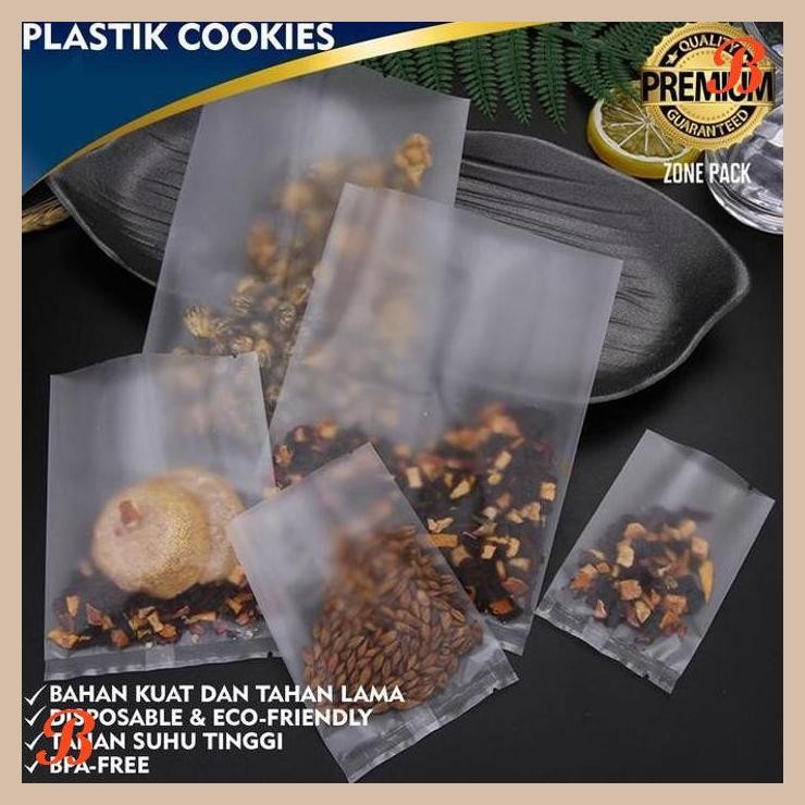 

| NS | [100 PCS] PLASTIK COOKIES | PLASTIK SEALER MOONCAKE NASTAR | KANTONG PLASTIK KUE TRANSPARANT DOFF
