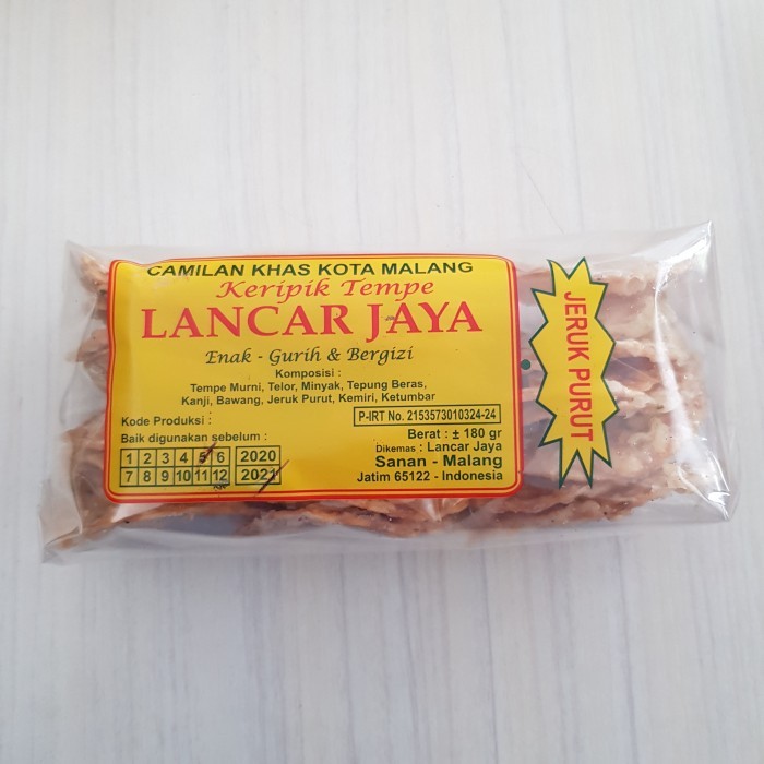 

MURAH Kripik Tempe Original Lancar Jaya khas Malang