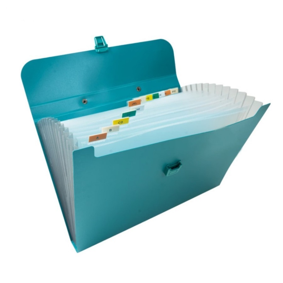 

JOYKO EXPANDING FILE FOLIO F4 13 POCKETS / MAP HARMONIKA SERBAGUNA ORGANISER DOKUMEN RAPI EF-2638 RAJA BIG BOX