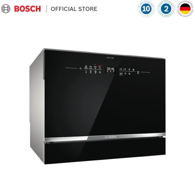 Promo Bosch Sks68Bb008 Free-Standing Compact Dishwasher Mesin Pencuci Piring