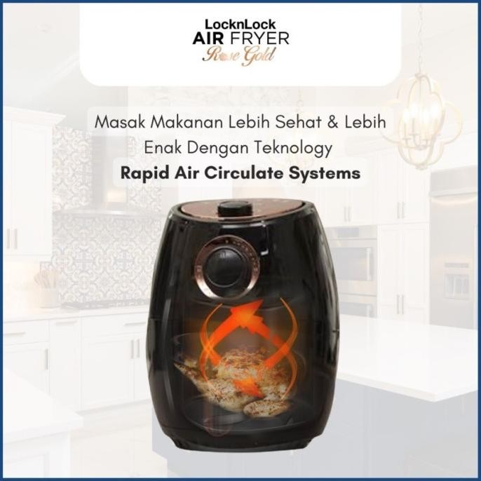 Sale Air Fryer Locknlock/Lock N Lock/Lock & Lock Ejf126Bmnc - 2 Liter