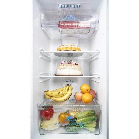 Murah Aqua Japan Aqr-D275R(Wbk) Kulkas 2 Pintu Inverter Glass Door 223 Liter