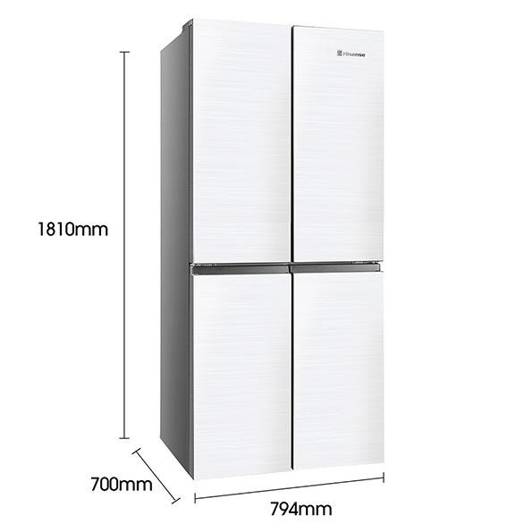 Promo Hisense Kulkas 4 Pintu [432L] Rq561N4Iwbu / Rq561N4Iwu
