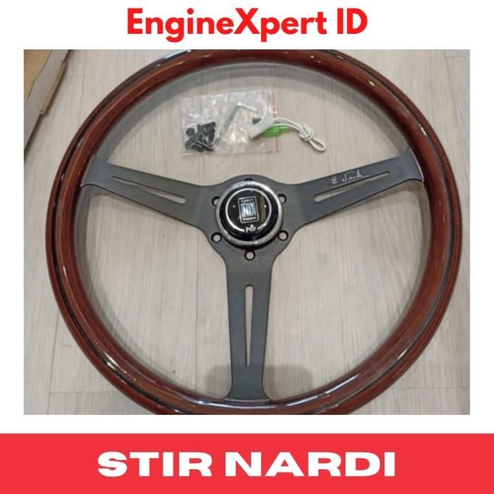 Ready Steer / Stir Mobil Stir Nardi Kayu