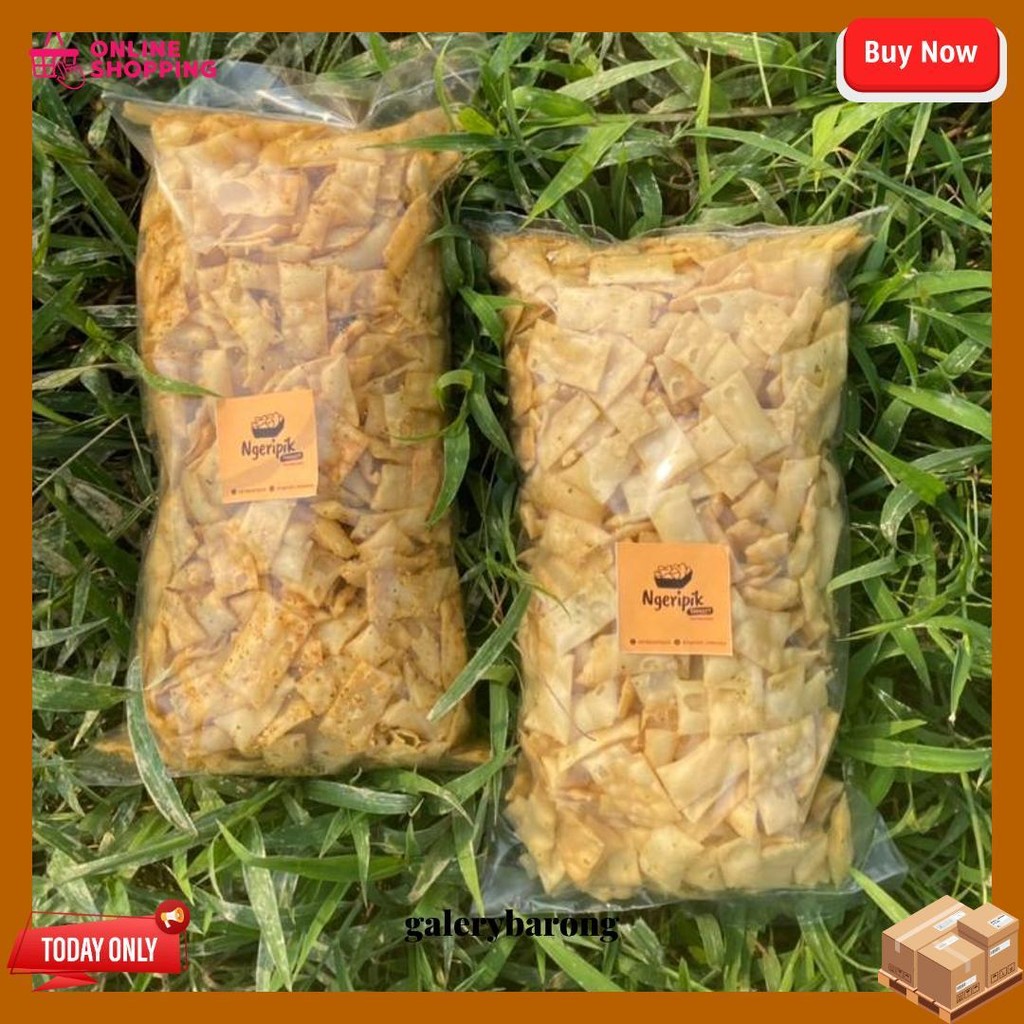 

Ngeripik Pangsit Azizha Daun Jeruk 500Gr Original Produk