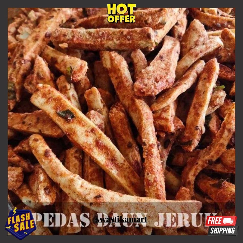 

1Kg Basreng Stik Sultan Pedas Daun Jeruk Gratis Ongkir