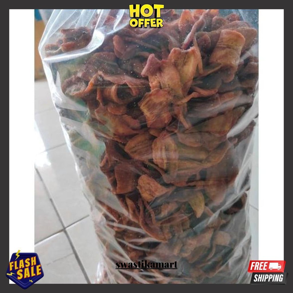 

Sale Pisang Kering Manis /Keripik Pisang Saleh 1 Kg Free Packing Bubble + Kardus Terlaris