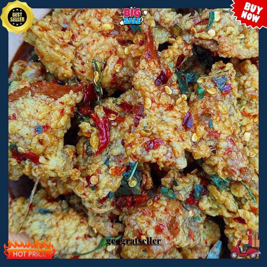 

Keripik Kulit Pedas Daun Jeruk 500Gr Gratis Ongkir