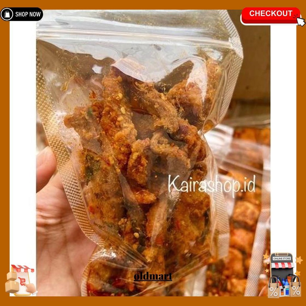

Kulit Crispy Pedes Daun Jeruk | Kulit Krispii Original Produk