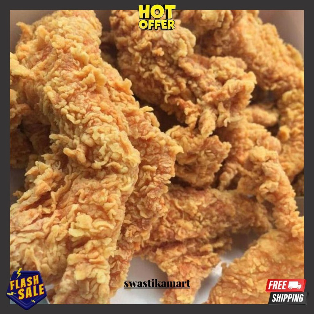 

Kripik Kulit Ayam Crispy 500Gram Gratis Ongkir