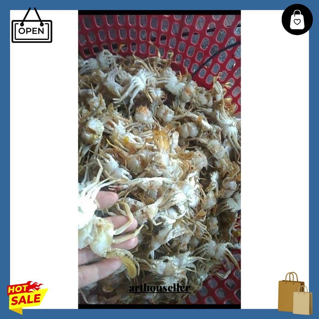 

Produksi Babycrab 1Kg Termurah!! Welcome Reseller, Agen, Partai Besar | (Belah Dua) Cod
