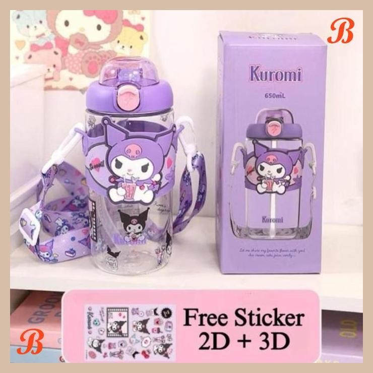 | KK | BOTOL MINUM SANRIO | BOTOL MINUM KUROMI | BOTOL MINUM SANRIO VIRAL | BOTOL MINUM ANAK