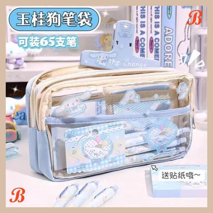 

| KK | TEMPAT PENSIL CINNAMOROLL BARU SANRIO ANIME MY MELODY KUROMI