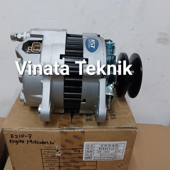 Alternator Dinamo Ampere Hyundai R210-7  37300-93000  3730093000 Good