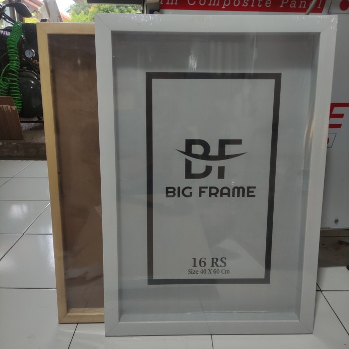 bingkai foto frame figura foto 3D mahar scrapbook 40x60 cm minimalis
