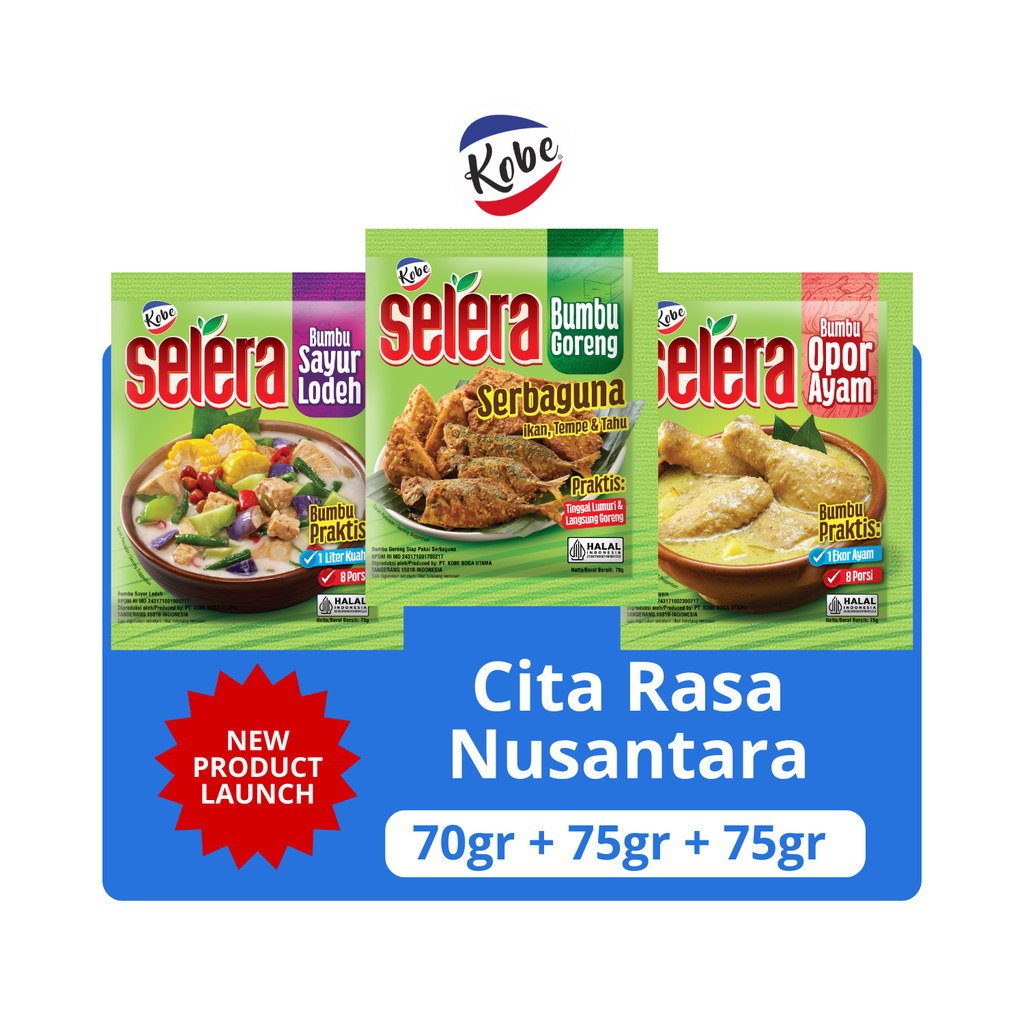 

Paket Bumbu Baru Kobe 1: Cita Rasa Nusantara