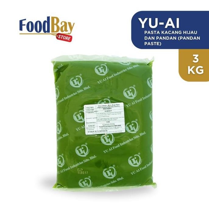 

YuAi - Pasta Filling Pandan 3Kg - Pasta pandan 3kg isian bakpao