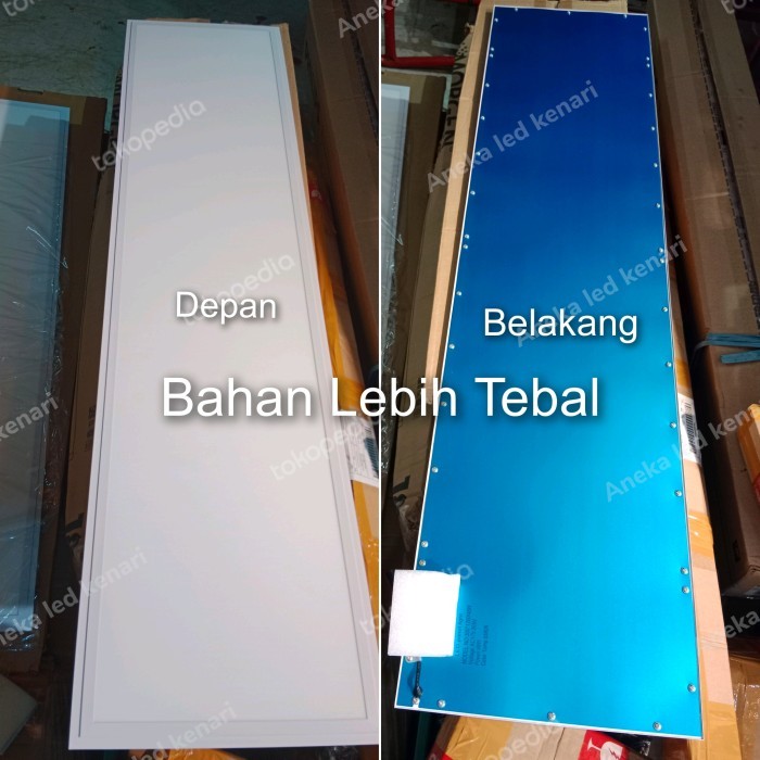 Lampu Plafon Led Panel Downligh Panel 30X120 Cm 120X30Cm