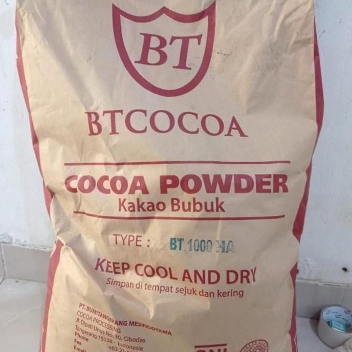 

BT COCOA JAVA DARK CHOCOLATE BT1000HA 25 kg bubuk coklat