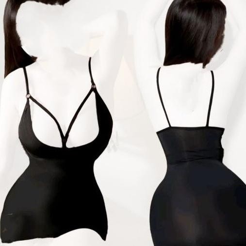 

Lingerie Sexy Dress Sutra Halus Transparan Import Original