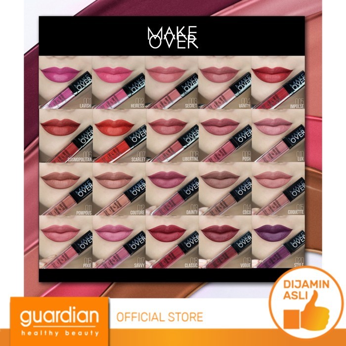 Make Over Intense Matte Lip Cream 6.5G Lip Cream - 019 Vogue