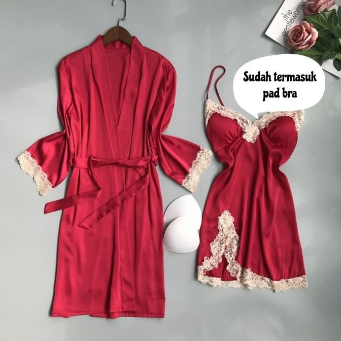 

Lingerie Set / Baju Tidur Wanita Sexy Hot Premium Quality - 1 Original