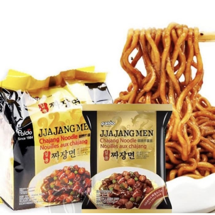 

PROMO MIE / PASTA / Paldo Jjajangmyun - Jjajangmen -Jajangmyeon - Black Bean Noodle isi 4 NON COD