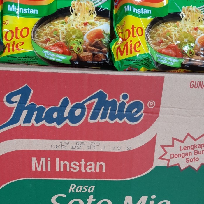

PROMO MIE / PASTA / indomie soto / ayam bawang dus 40 pcs NON COD