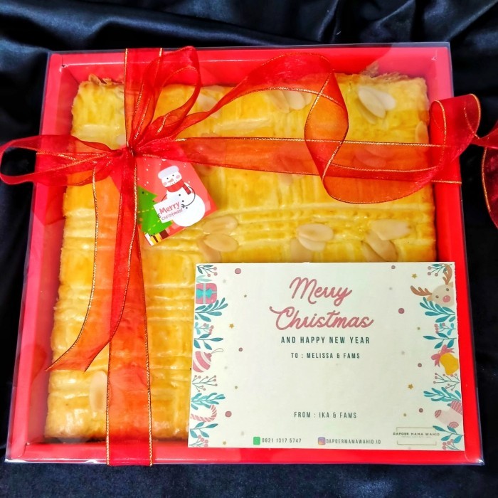 

PROMO MIE / PASTA / Lekker Holland boterkoek cake hampers / Dapoermamawahid.id NON COD