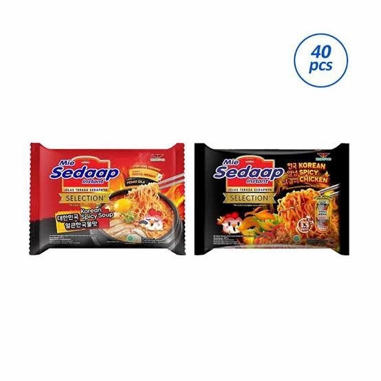 

PROMO MIE / PASTA / Mie Sedaap Korean Spicy 1dus isi 40pcs NON COD