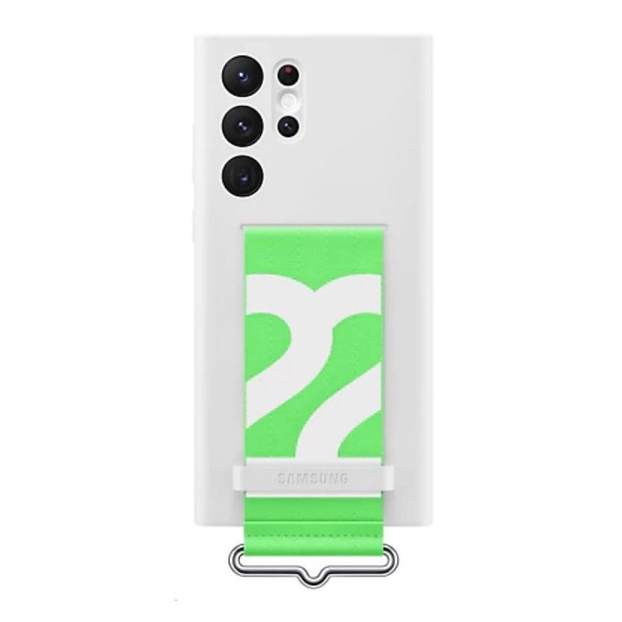 Samsung Case Galaxy S22 S22 Plus S22 Ultra 5G Silicon With Strap