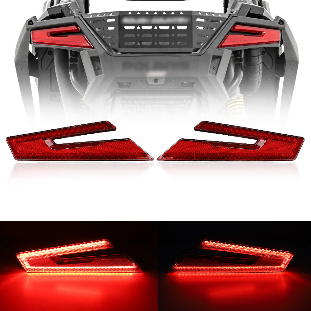 DAMO 1 Pair LED Tail Light Rear Lamp for Polaris RZR PRO XP 2020 2021 / RZR PRO XP 4 2020 2021