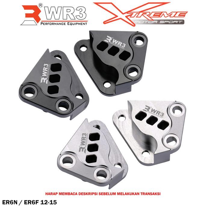 Breket Kaliper WR3 Depan For Brembo 4P1P ER6 N / F ER6N ER6F 12-15 Terlaris