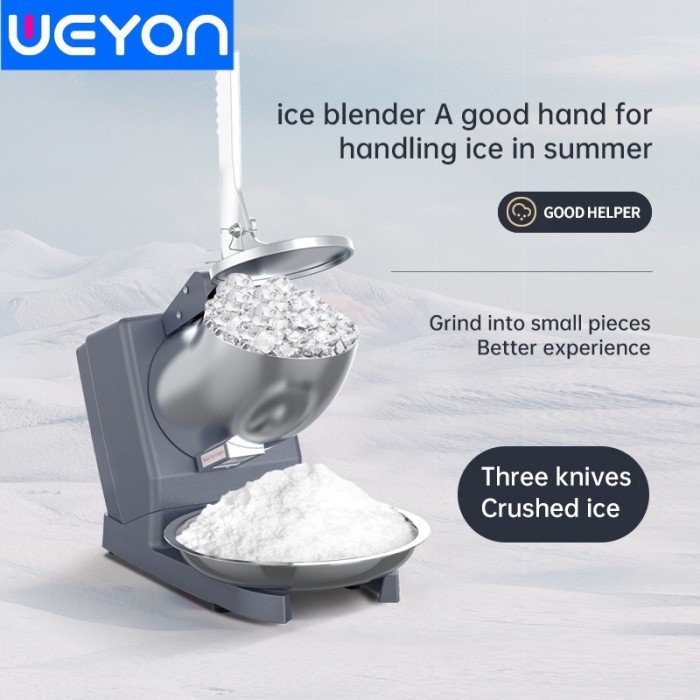 TERLARIS WEYON SAKURA MESIN SERUT ES BATU ICE CRUSHER LISTRIK MESIN SERUT ES ALAT PENGHANCUR ES