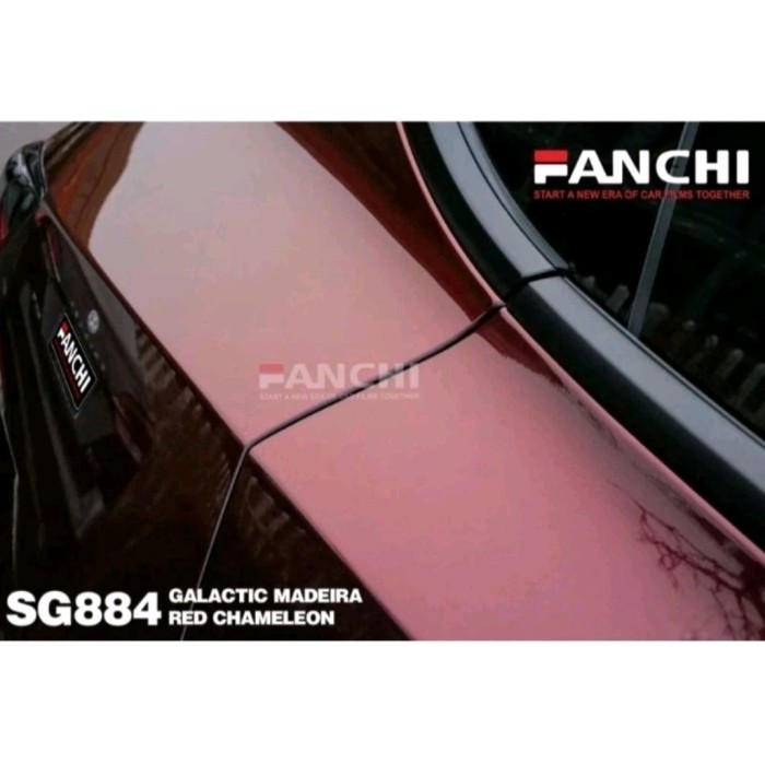 

ROL STICKER FANCHI SG884 MADEIRA RED CHAMELEON MOONLIGHT RED 50CM ROLL