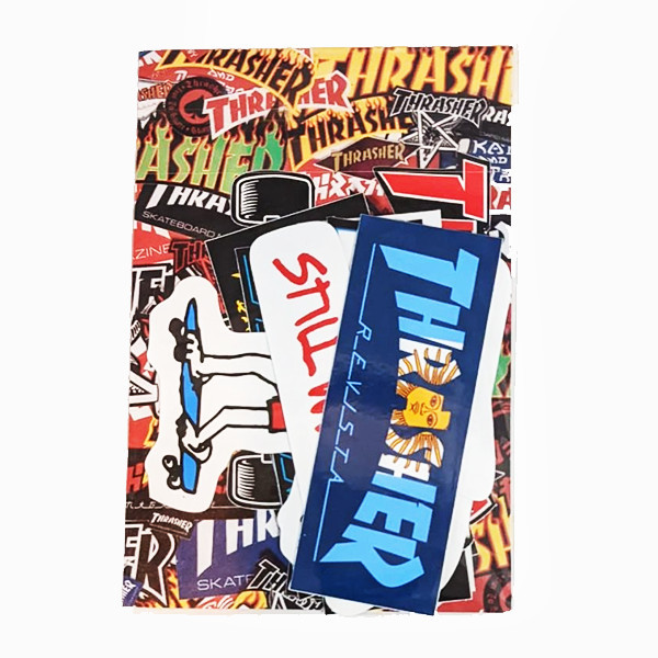 

THRASHERR ASSORTED STICKER PACK 10