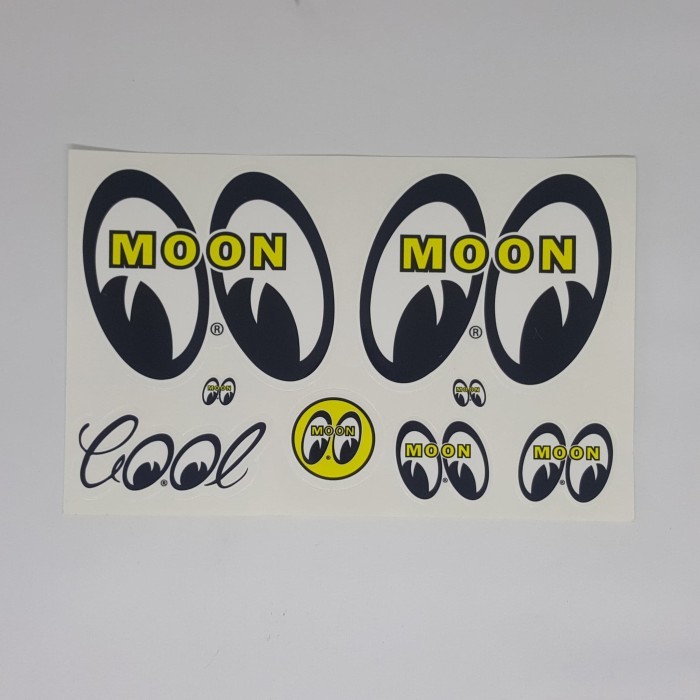 

MOONEYES 8 PATTERN STICKER SHEET [DM001A]
