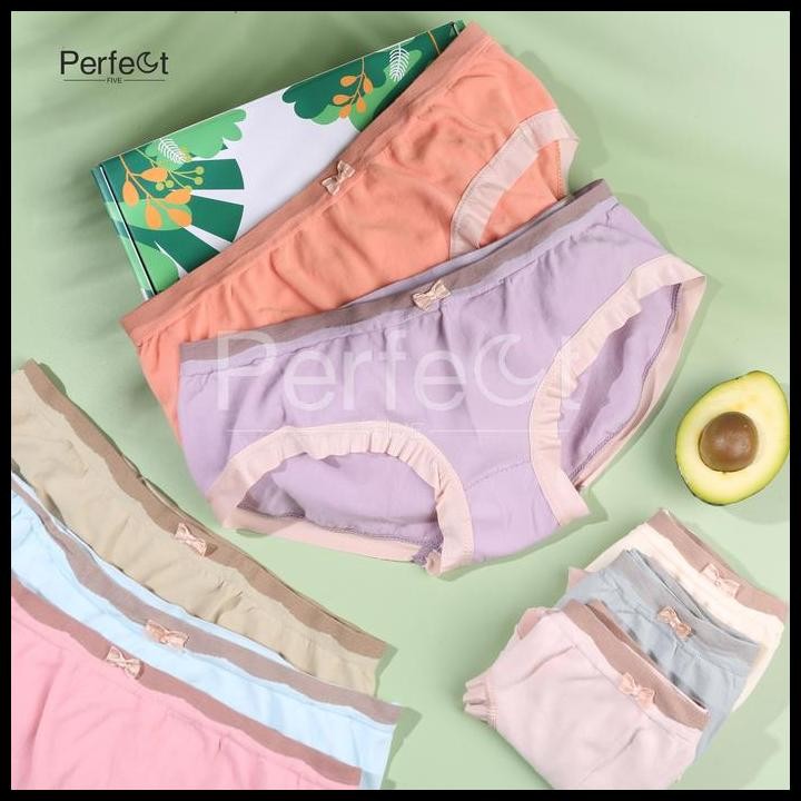 Terlaris Perfect Five Celebrity 8In1 Celana Dalam Premium Wanita Antibakteri Cd Japan Cewek Dekorasi