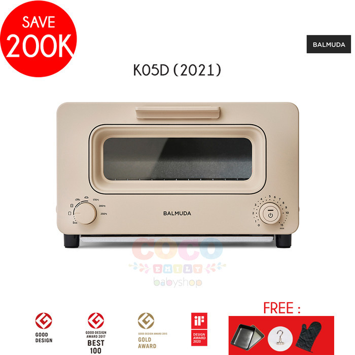 BALMUDA KH05D The Toaster Steam Oven Toaster 5 Cooking Modes 2021