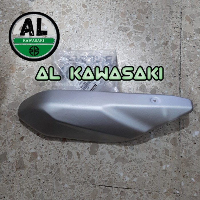cover knalpot tameng knalpot klx bf klx150 dtraker bf original