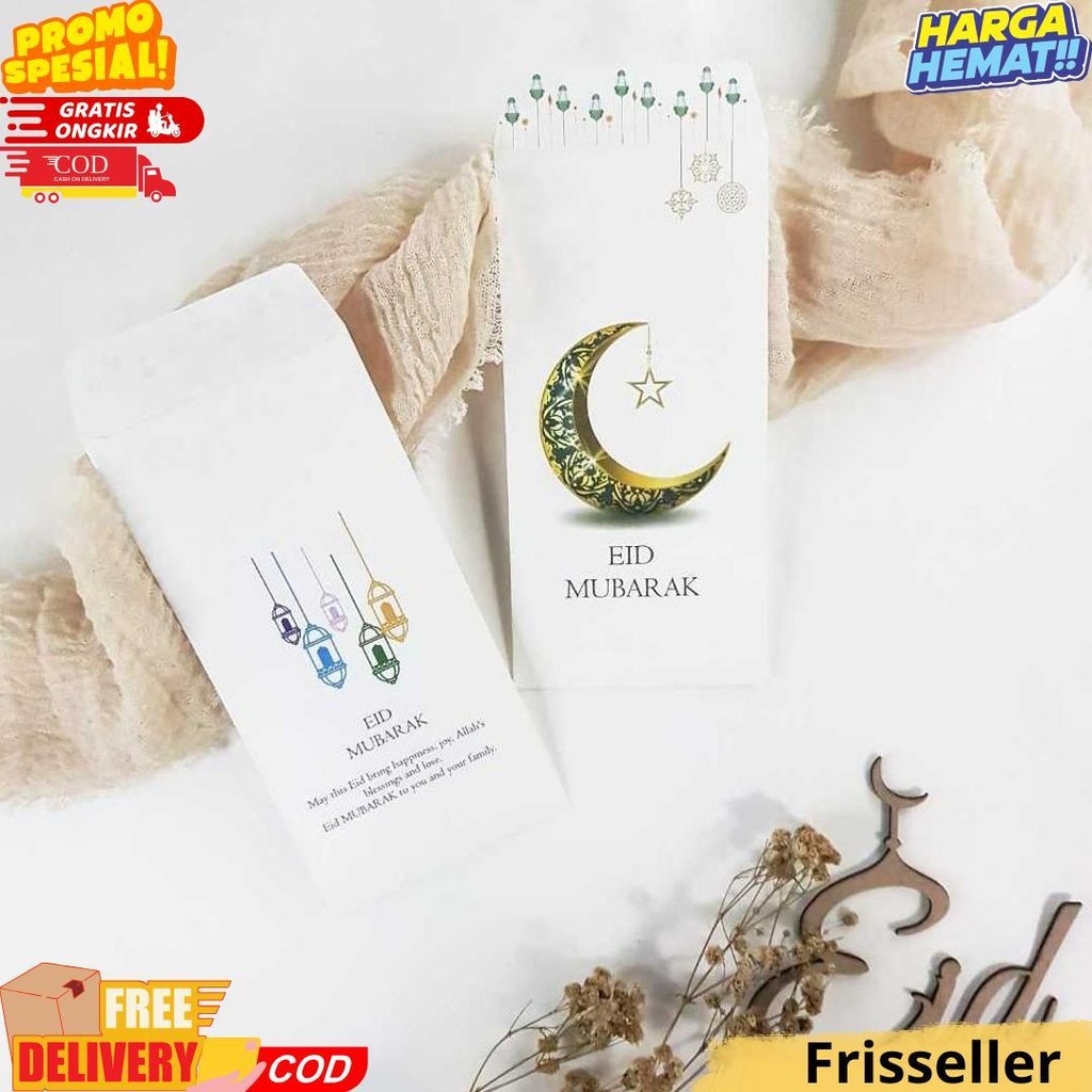

( Isi 10 ) Amplop Lebaran Idul Fitri 1 Pack Isi 10 Lembar / Amplop Lebaran Besar D Promo 3.3
