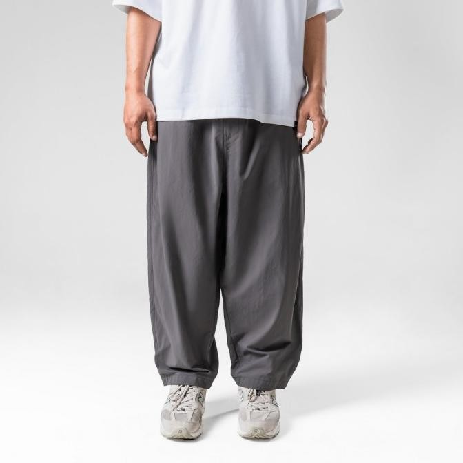 Bodypack Vortex Wide Pants Celana Baggy - Abu