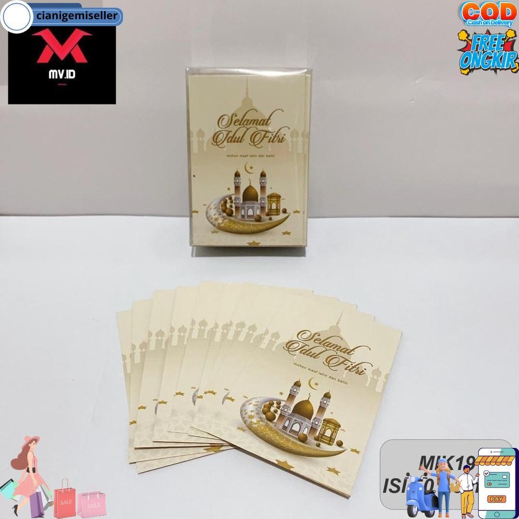 

Mv.Idofficial Ready ! Amplop Lebaran Hari Raya Idul Fitri Isi 50 Pcs / Angpao Eid Mubarak Gift Thr Multifungsi Murah D Best Seller