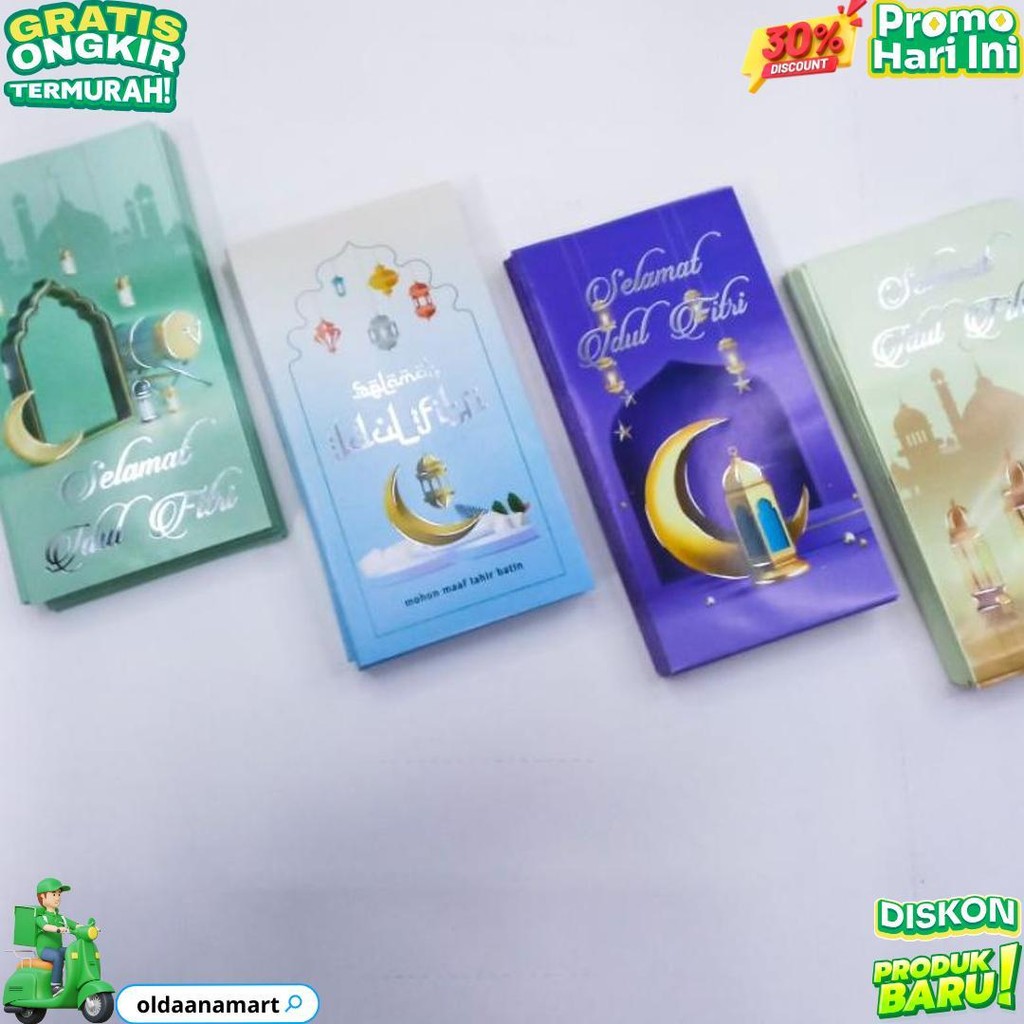 

Amplop Lebaran Idul Fitri Panjang Isi25/ 30/50Pcs Angpao Lebaran Idul Fitri D Ramadhan Sale