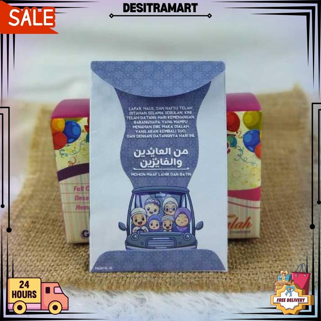 

Amplop Lebaran Falah Kode Al 24 Isi 50 Pcs / Amplop Cantik / Amplop Lucu / Amplop Lebaran Bisa Ecer D Best Seller