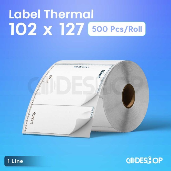

Sale Label Resi Thermal 102X127 (1 Line) Label Jne Jnt Antar Aja 102 X 127
